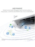 Ar Condicionado Split Midea Hi Wall Inverter AI Ecomaster 18000 BTU/h Frio Monofásico 38EZVCA18M5/42EZVCA18M5 220V
