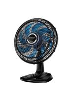 Ventilador De Mesa Mondial 40cm Super Turbo 8 Pás VTX-40-CRYSTAL Preto/Azul 220V