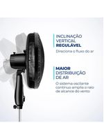 Ventilador Coluna Mondial Vent 40cm Vsp-40c-nb 127v/60hz