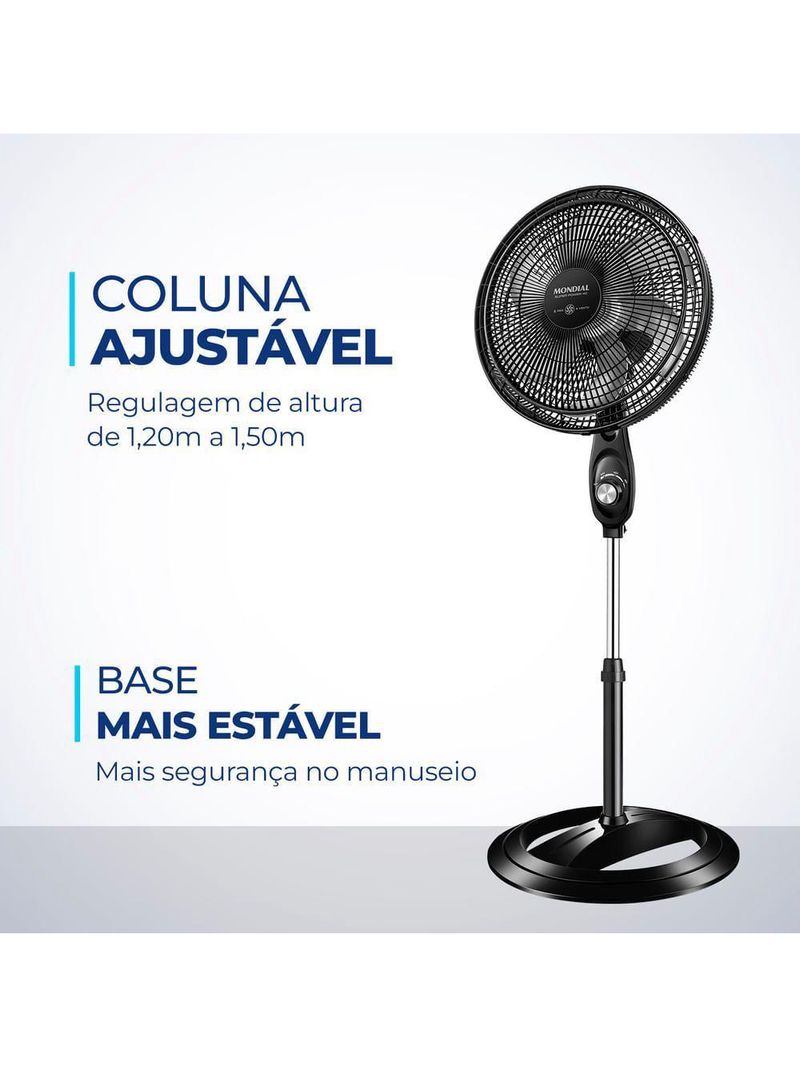 Ventilador Coluna Mondial Vent 40cm Vsp-40c-nb 127v/60hz