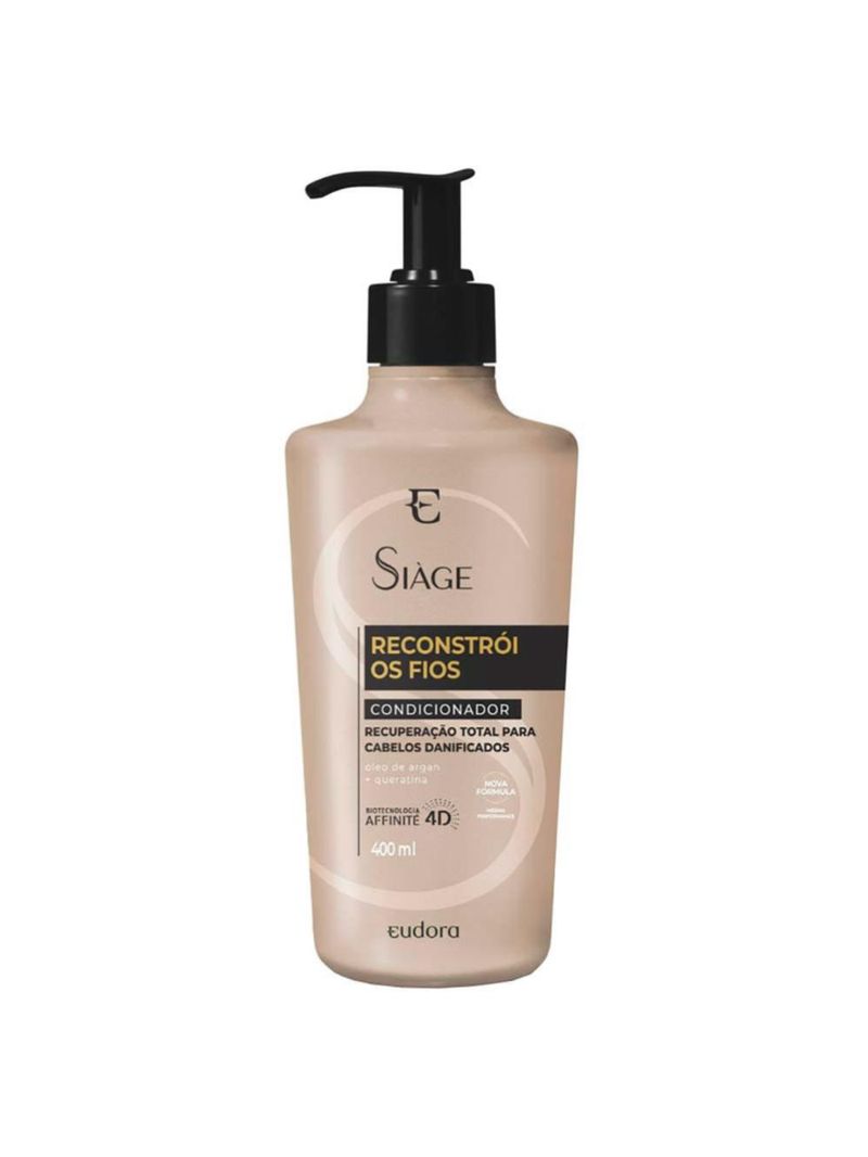 Eudora siàge reconstrói os fios condicionador