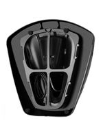 Ventilador De Mesa 40cm Mondial Turbo 8 Pás 3 Velocidades Preto Com Prata 220V