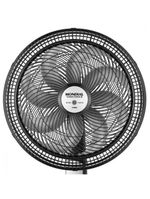 Ventilador De Mesa 40cm Mondial Turbo 8 Pás 3 Velocidades Preto Com Prata 220V