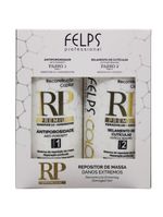 Felps reconstrução premium kit – antiporosidade + selamento de cutículas