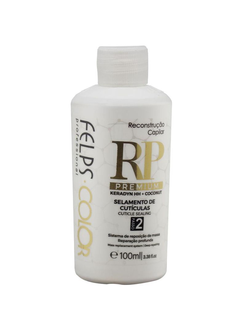 Felps reconstrução premium kit – antiporosidade + selamento de cutículas