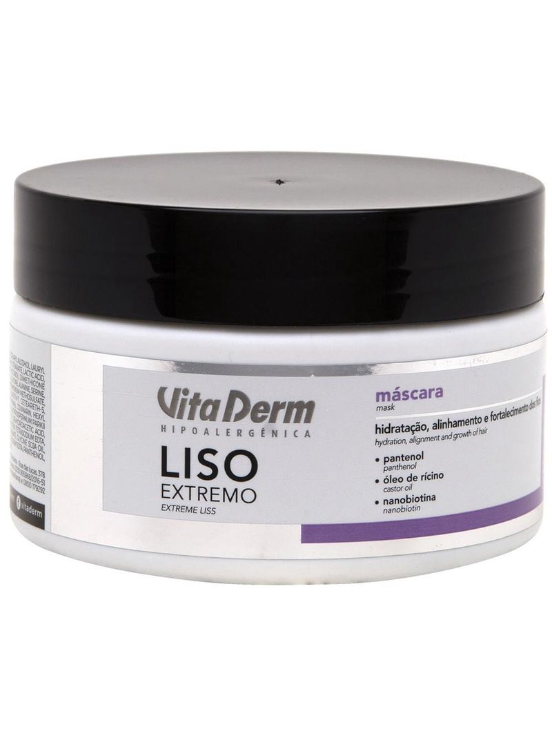 Vita derm liso extremo máscara
