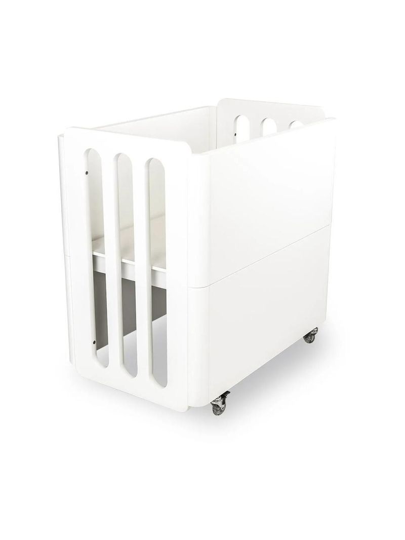 Berço Infantil Sambalele Divicar Branco Acetinado Mel