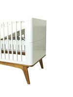 Berço Infantil Sambalele Divicar Branco Acetinado Mel