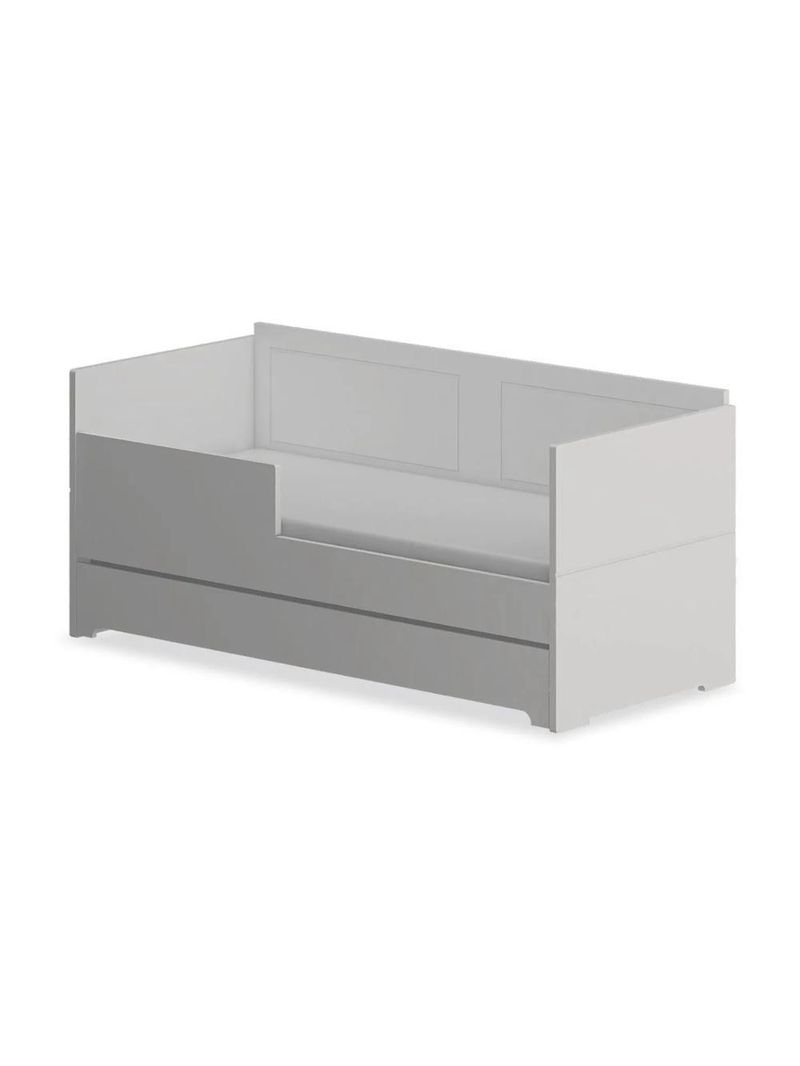 Berço Cama Sol E Mar Gêmeos Divicar Branco Acetinado