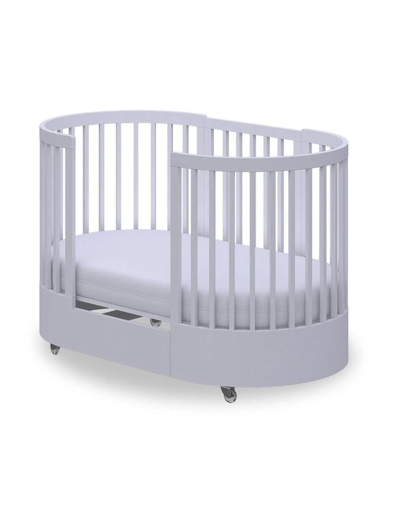 Berço Infantil Progressivo Wave 3 Em 1 Divicar Branco