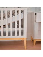 Berço Infantil Amor Perfeito Divicar Branco Acetinado