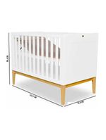 Berço Infantil Amor Perfeito Divicar Branco Acetinado