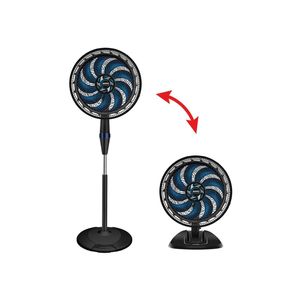 Ventilador de coluna arno force repel ve9r 40cm com 9 pás, 3 velocidades e 160w – preto / azul