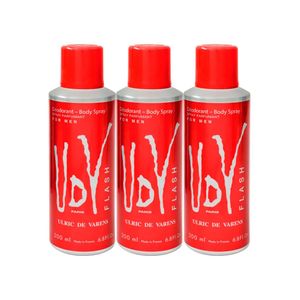 Kit ulrich de varens - 3x body spray udv flash