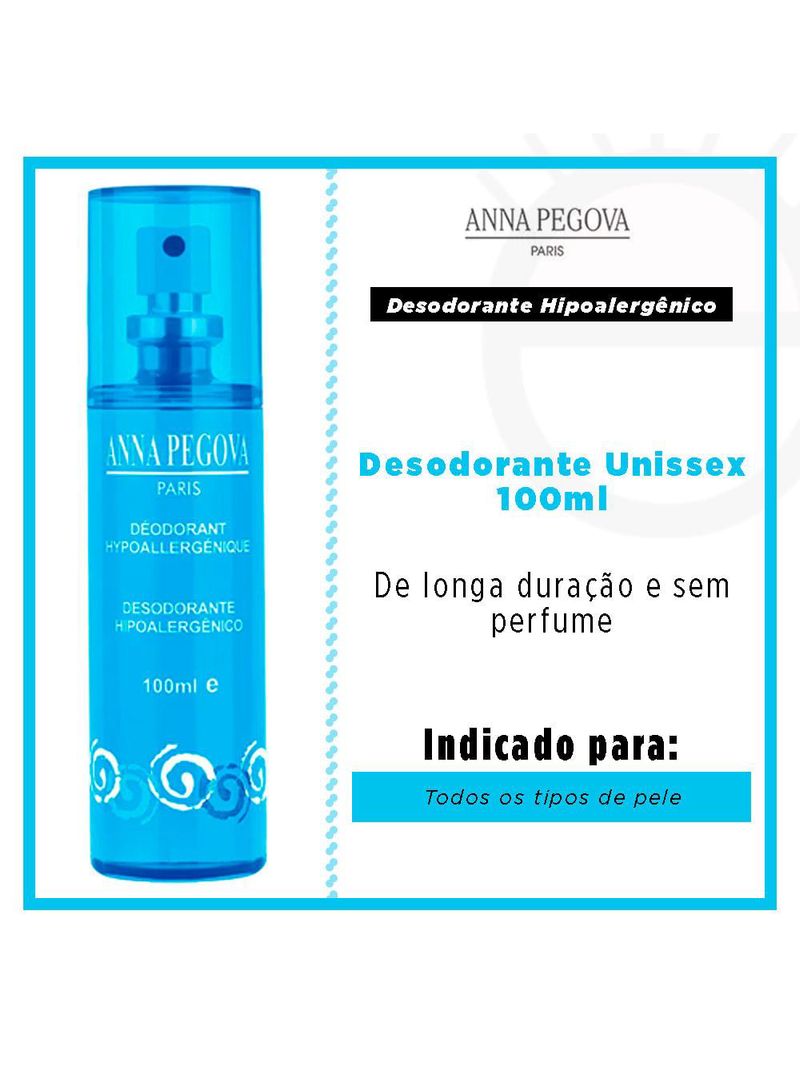 Desodorante anna pegova - déodorant hypoallergénique
