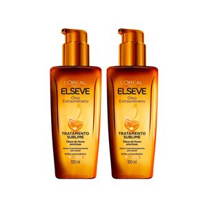 Elseve tratamento reconstrutor - kit com dois Óleos extraordinários