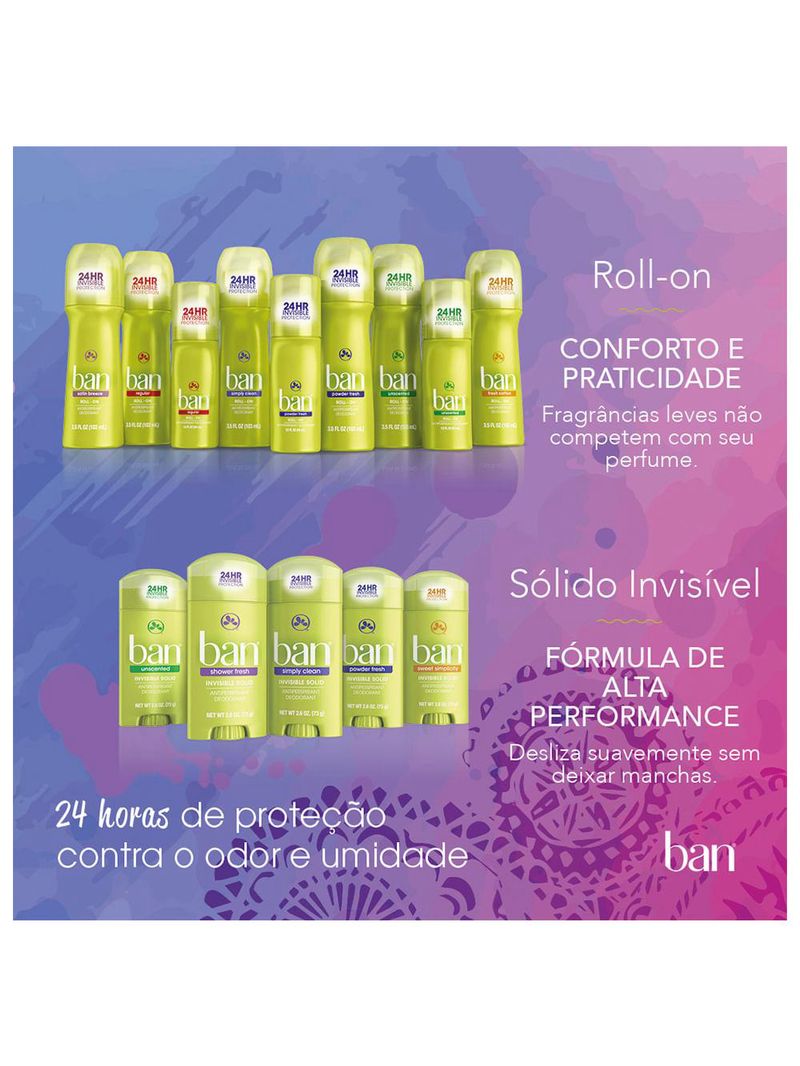 Desodorante sólido ban - sweet simplicity