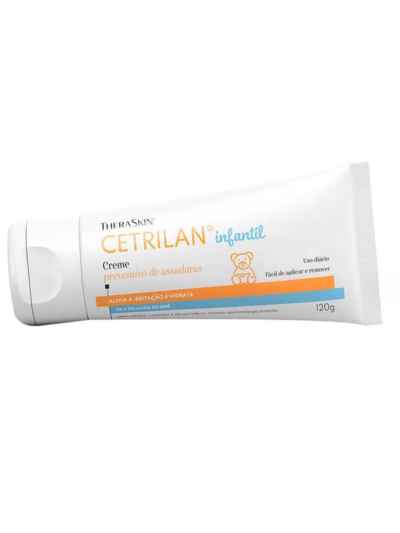Cetrilan creme theraskin - creme preventivo de assaduras