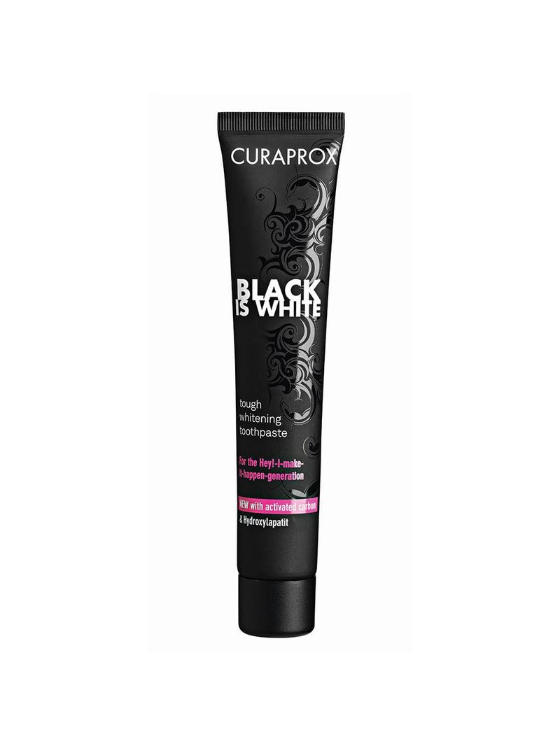 Black is white curaprox - creme dental
