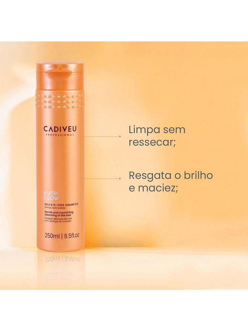 Cadiveu professional nutri glow shampoo