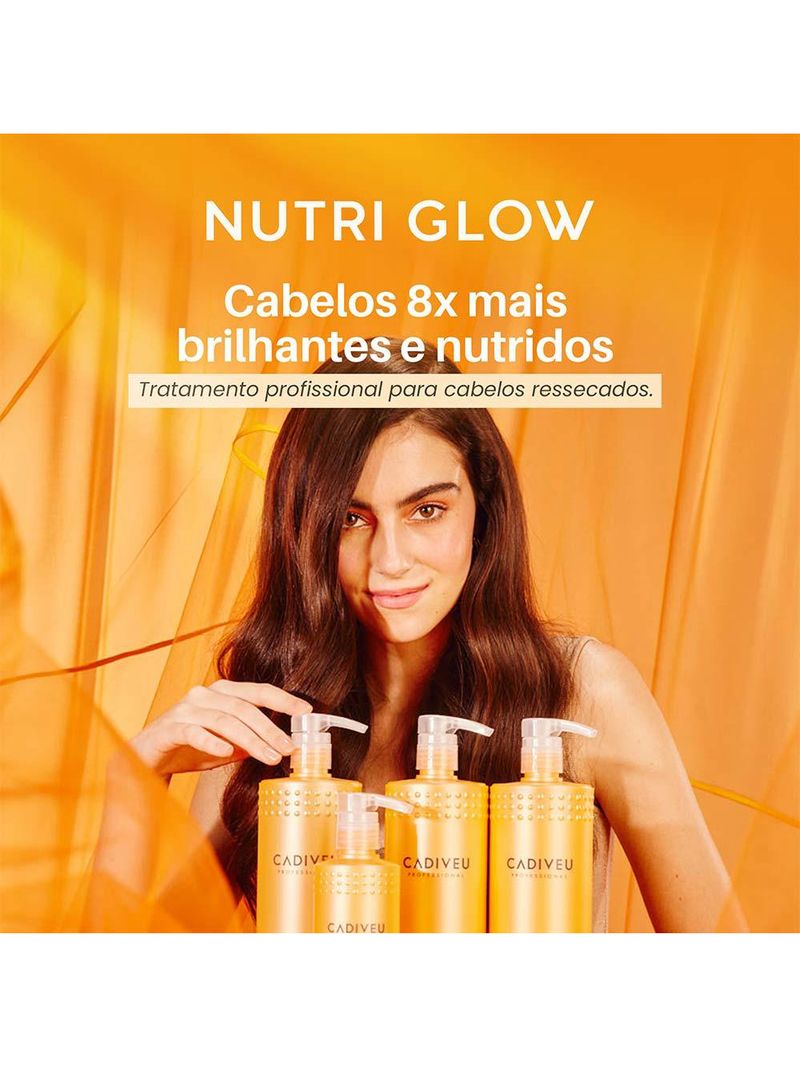 Cadiveu professional nutri glow máscara nutritiva intensiva
