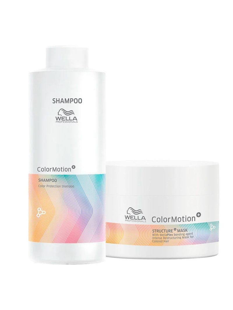 Wella professionals color motion kit – shampoo + máscara