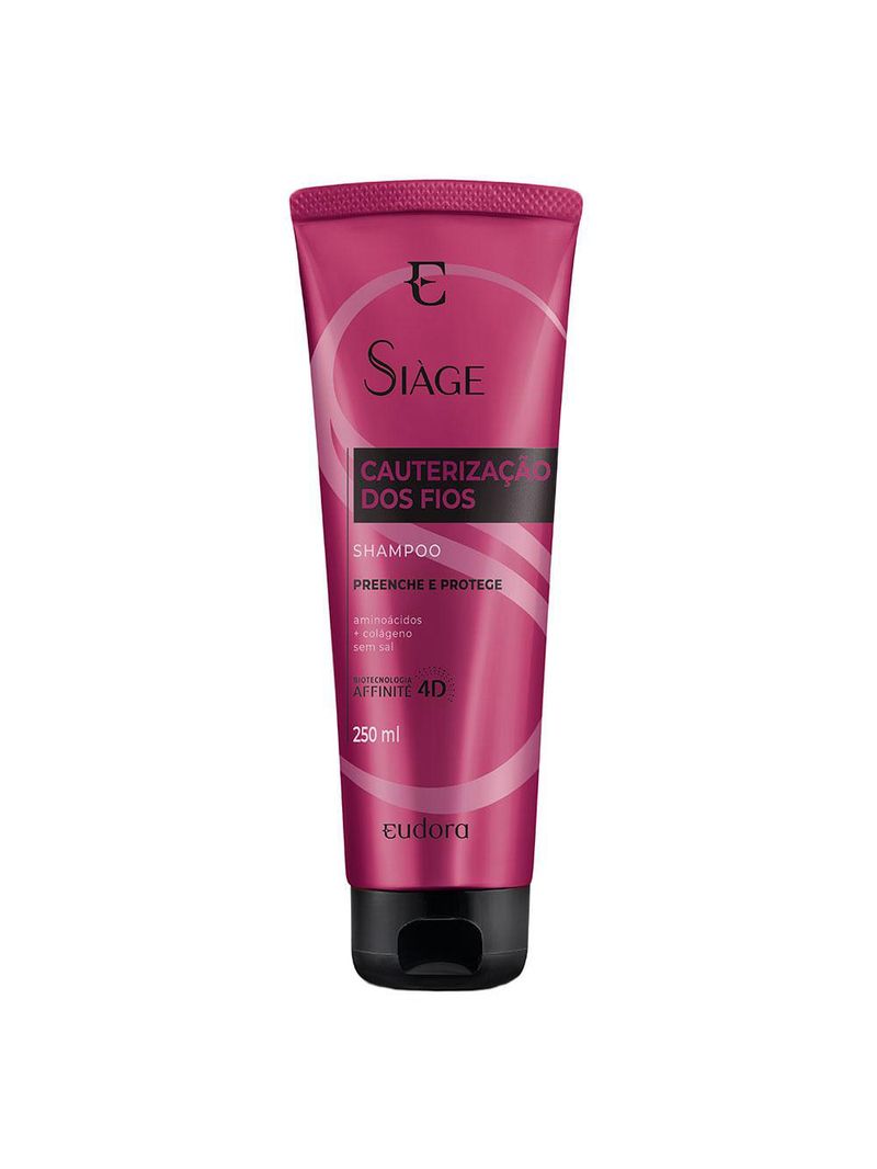 Eudora siàge cauterização dos fios – shampoo cauterizador