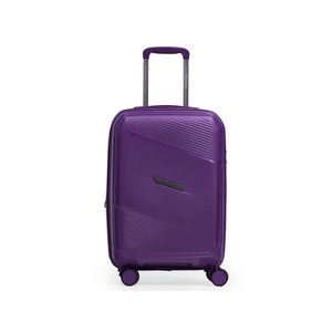 Mala pequena de polipropileno 4 rodas seul roxa
