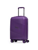 Mala pequena de polipropileno 4 rodas seul roxa
