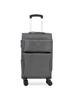 Mala pequena poliester 4 rodas verbier swiss one 205 cinza p