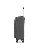 Mala pequena poliester 4 rodas verbier swiss one 205 cinza p