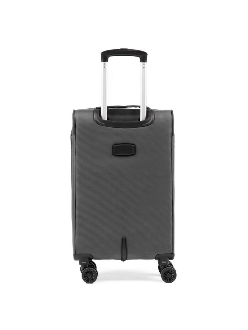 Mala pequena poliester 4 rodas verbier swiss one 205 cinza p