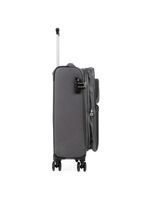 Mala pequena poliester 4 rodas verbier swiss one 205 cinza p