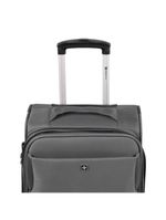 Mala pequena poliester 4 rodas verbier swiss one 205 cinza p