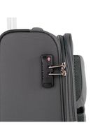 Mala pequena poliester 4 rodas verbier swiss one 205 cinza p