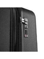 Mala pequena 10kg polipropileno 4 rodas cartagena preta