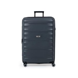 Mala grande polipropileno 4 rodas swissone genebra ii cinza