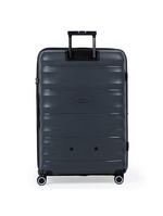 Mala grande polipropileno 4 rodas swissone genebra ii cinza