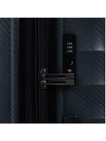 Mala grande polipropileno 4 rodas swissone genebra ii cinza