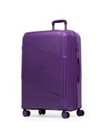 Mala grande de polipropileno 4 rodas seul roxa