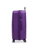 Mala grande de polipropileno 4 rodas seul roxa