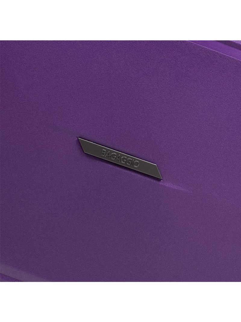 Mala grande de polipropileno 4 rodas seul roxa