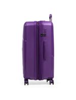 Mala grande de polipropileno 4 rodas seul roxa