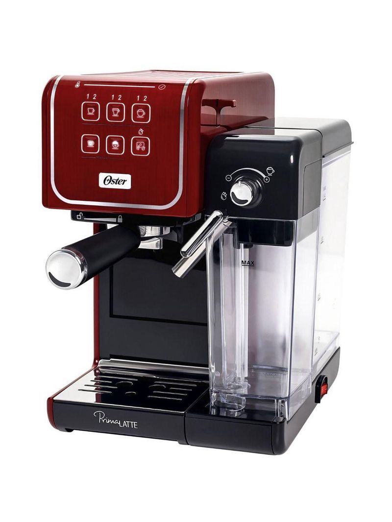 Cafeteira Espresso Oster Primalatte Touch Vermelha Bvstem6801r-017 110V