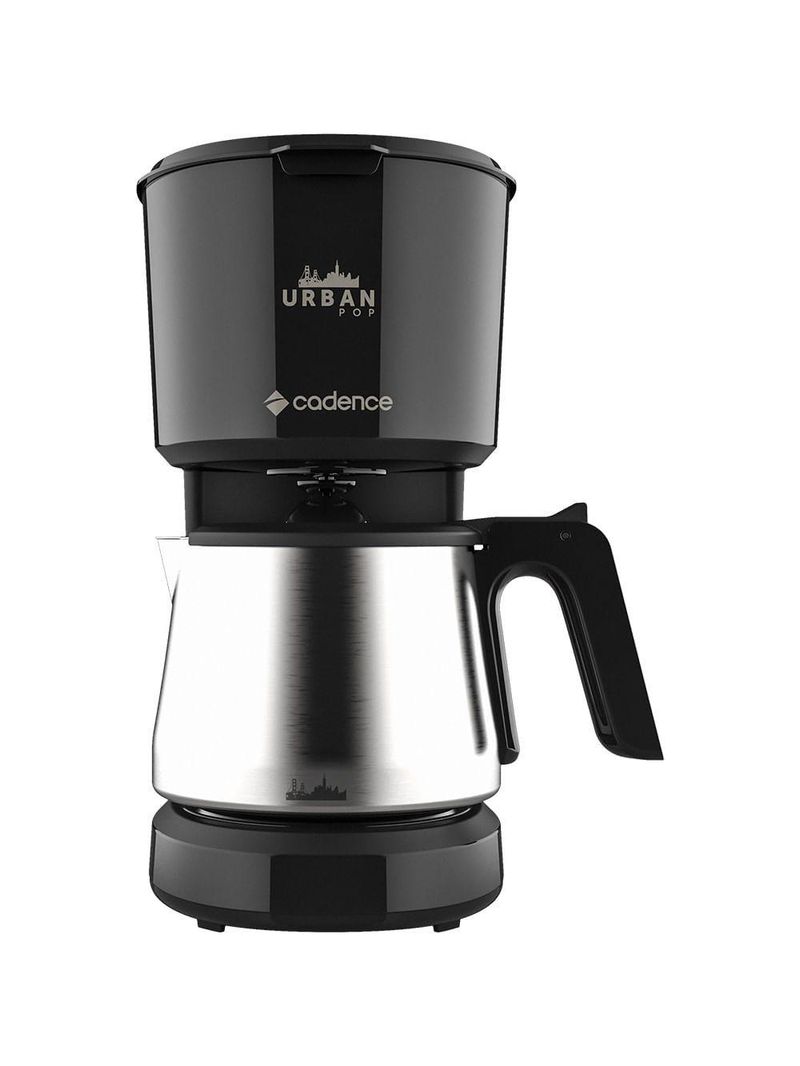 Cafeteira Elétrica Cadence Urban Pop Inox 110V