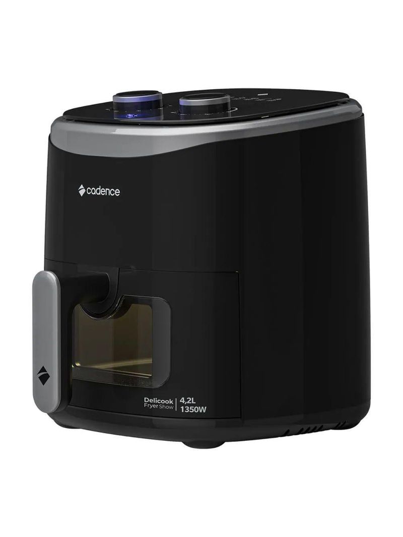Fritadeira Sem Óleo 4,2L Cadence Com Visor Delicook Fryer Show 110V