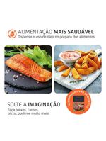 Fritadeira Air Fryer Forno Oven Mondial Vermelho e Inox 2200W 12L AFON-12L-RI 220V