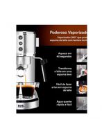 Cafeteira Espresso EOS ECF01EC Italiana 3 Em 1 19 Bar Inox 110V