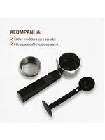 Máquina de Café Expresso Mondial C-08 Preto/Inox 127V