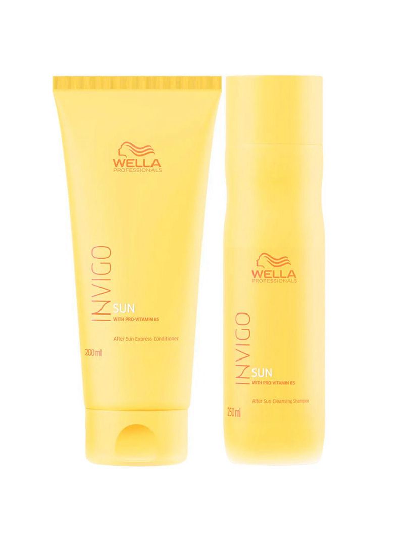 Wella professionals invigo sun kit - shampoo + condicionador